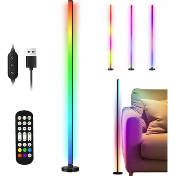 Stojací lampa Stojací lampa Bedee s integrovaným LED zdrojem 10 W, černá