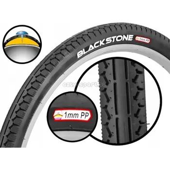 Plášť na kolo Plášť Na Kolo Black1 28x 1,75 47-622 + 1mm Vert