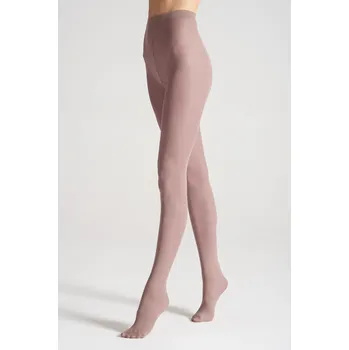 Dámské spodní prádlo Punčocháče hladké Veneziana Satin 40den růžové ROSA POLVERE velikost 3