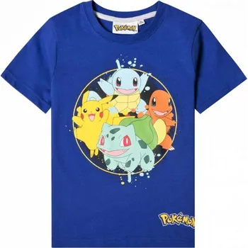 Dívčí tričko TRIČKO POKÉMON (modré) Velikost: 12
