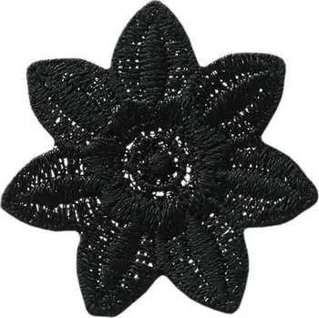 Nášivka Nažehlovačka Monoquick - ČERNÝ KVĚT