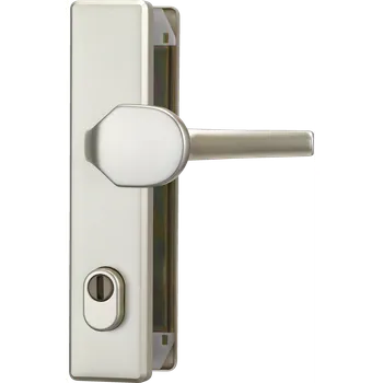 Dveřní kování HLZS814 F2 hranatá klika/koule (HLZS814 F2 hranatá klika/koule)