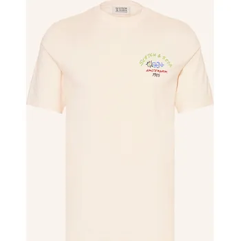 Pánské tričko Scotch & Soda Pánské Tričko, krémová, XL
