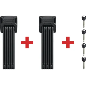 Zámek na kolo 6000K/90 BK SH TwinSet Bordo (6000K/90 BK SH TwinSet Bordo)