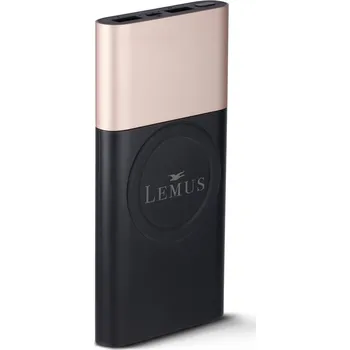 Powerbanka Lemus Powerbank Barevné varianty: Černá/zlatá 3260/CER