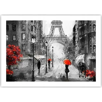 Obraz Plakát bez rámu do obýváku ložnice 70x50 město moderní módní obraz