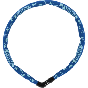 Zámek na kolo ABUS 4804C/75 blue SYMBOLS Steel-O-Chain (4804C/75 blue SYMBOLS Steel-O-Chain)