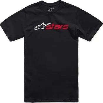 Pánská móda triko BLAZE 2.0 CSF, ALPINESTARS (černá/bílá/červená, vel. 2XL)