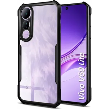 Pouzdro na mobilní telefon Zadní Kryt Erbord pro Vivo V50 Lite černý