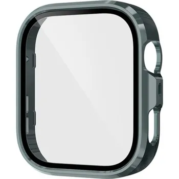 VSECHNONAMOBIL 109745 PC FULL COVER Plastový kryt se sklem pro Huawei Watch Fit 4 Pro tmavě zelený