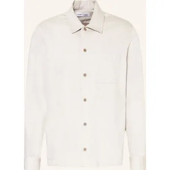 Pánská košile Samsøe Samsøe Pánská Svrchní Košile Sataka, režná, 52