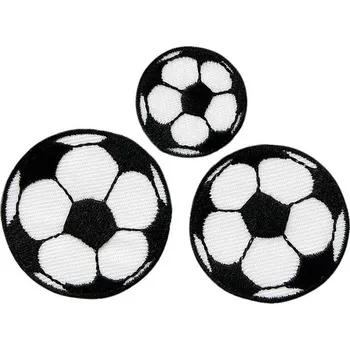 Nášivka Nažehlovačka Monoquick - FOTBALOVÉ MÍČE (3ks)