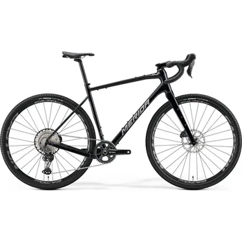 Silniční kolo Merida Silex 700 1x12 GRX Black (Grey/Titan) gravel bike - Velikost XL