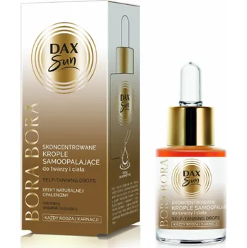 Masážní přístroj Dax_sun Bora Bora Fondited Face and Body Self -Tanning kapky 15 ml