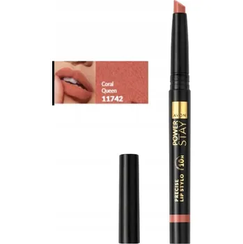 Rtěnka AVON Dlouhotrvající rtěnka 10 hodin Powerstay CORAL QUEEN