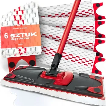 Vložka do mopu plochého, vícebarevná, 36x14 cm