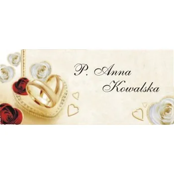 Karnevalový kostým Jmenovka na stůl 1 ks PDWS34xx