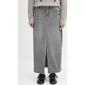 Dámské oblečení Džínová sukně adidas Originals Denim Long Skirt, 32, šedá, 90X