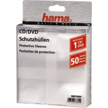 Příslušenství pro datový nosič M5182 Hama Trička na CD 50 ks