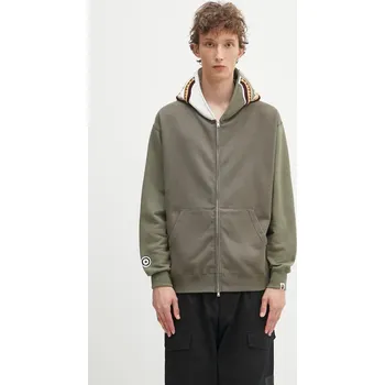 Pánská mikina Bavlněná mikina A Bathing Ape Shark, L, zelená, 91X