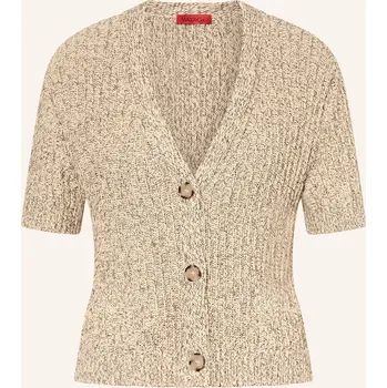 Dámský svetr Max & Co. Dámský Pletený Kardigan Riber, režná, 42