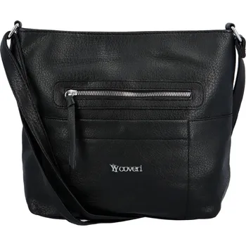 Kabelka Trendová dámská koženková crossbody Amily, černá