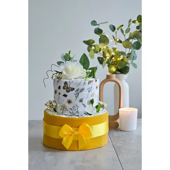 Přebalování Plenkový dort Jarní kvítí