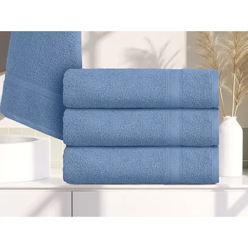 Ručník Osuška CLARYSSE ELEGANCE 70x140 cm modrá, 100% bavlna