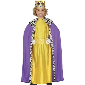 Karnevalový kostým Dětský kostým Tři králové žlutý GU41700x Velikost 7-9