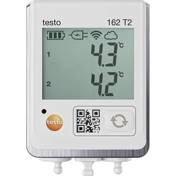 testo 162 T2 teplotní datalogger teplota -50 do 150 °C vč. držáku na stěnu