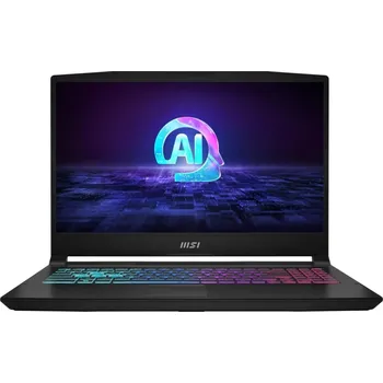 Notebook MSI Katana A15 AI B8VF-487XPL AMD Ryzen™ 7 8845HS Laptop 39,6 cm (15.6") Full HD 16 GB DDR5-SDRAM 1 TB SSD NVIDIA GeForce RTX 4060 Wi-Fi 6E (802.11ax) NoOS Černá