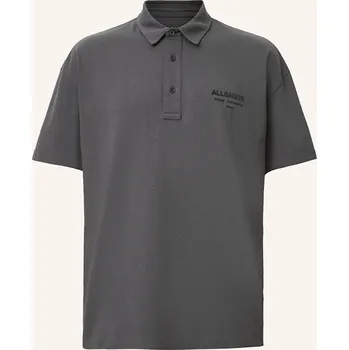 Pánská košile Allsaints Pánská Polokošile Xander, šedá, S