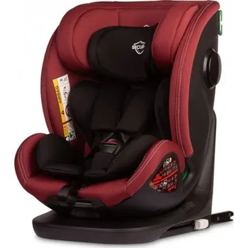 Autosedačka Dětská autosedačka Securo 40-150 cm, otočná, ISOFIX, i-Size, 40-150, červená