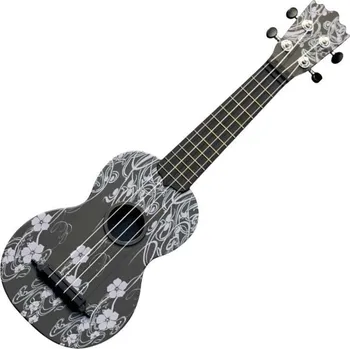 Ukulele Pasadena WU-21F7-BK Floral Black Sopránové ukulele