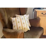 Povlak na polštář bavlněný Stanex Retro béžové (LS250), 40 x 40 cm, Knoflíkové