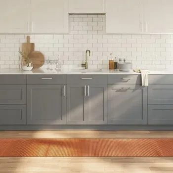 Koberec Koberec obdélníkový, hnědý, 60x500 cm, bambusový