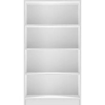 police Regál GRASAR 80, bílá + vyzvednutí ZDARMA