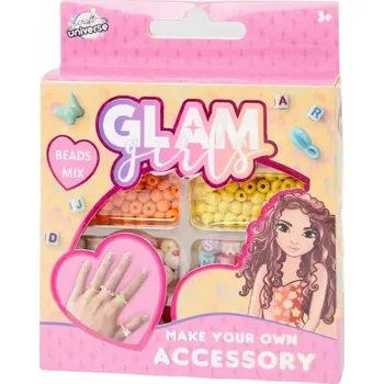 kreativní sada Sada na výrobu prstenů Glam Girls