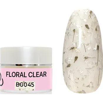 Umělé nehty UV/LED gel barevný - Floral Clear 5g