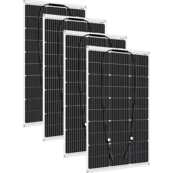 Flexibilní solární panely 400Wp (4 panely 100w), 18V, 5A, 975x565mm