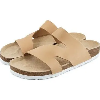 Dámská zdravotní obuv Vlnka Dámské korkové anatomické nazouváky Lola krémová velikost obuv dospělí 38