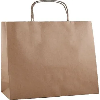 Dárková taška Taška papírová hnědá 54 x 15 x 44 cm