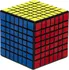 Hlavolam QiYi QiXing Speed Cube 7 x 7 x 7 černá