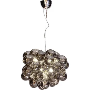 ByRydens 4200440-4505 - Lustr na lanku GROSS 8xG9/4W/230V kouřová/černá