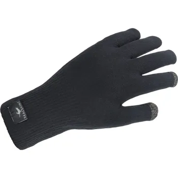 Cyklistické rukavice Rukavice pletené vodotěsné Sealskinz All Weather Ultra Grip - Velikost M