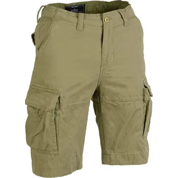 Pánské kraťasy MIL-TEC kraťasy VINTAGE bavlněné předeprané ZELENÉ vel.3XL