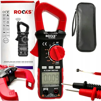 Multimetr MULTIMETR, KLEŠŤOVÝ MĚŘIČ AMATIC, T-RMS, LED-NCV SYSTEM ROOKS