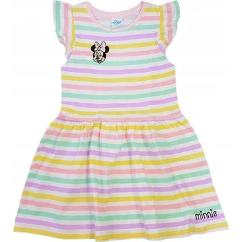Dívčí šaty Minnie Mouse ŠATY MINNIE (proužek) Velikost: 128