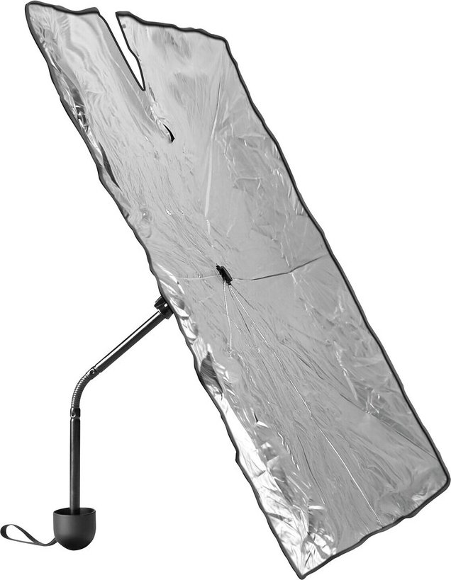 Sluneční clona do auta deštník LAMPA 79 x 140 cm