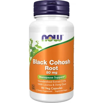 Now Foods Black Cohosh 80 mg 90 cps